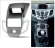 Carav 11-306 | 2DIN переходная рамка Ford Fiesta 2008-2017 (со штатным дисплеем) черно-серебристая