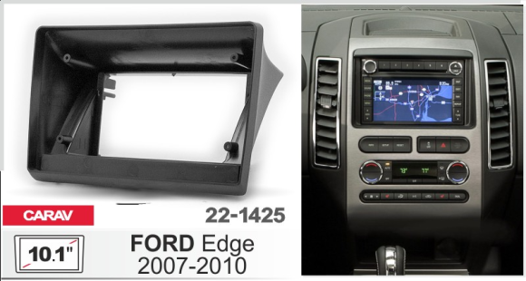 Carav 22-1425 | 10.1" переходная рамка Ford Edge 2006-2010