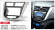 Carav 11-105 | 2DIN переходная рамка Hyundai Solaris 2010-2017, Accent 2010-2019