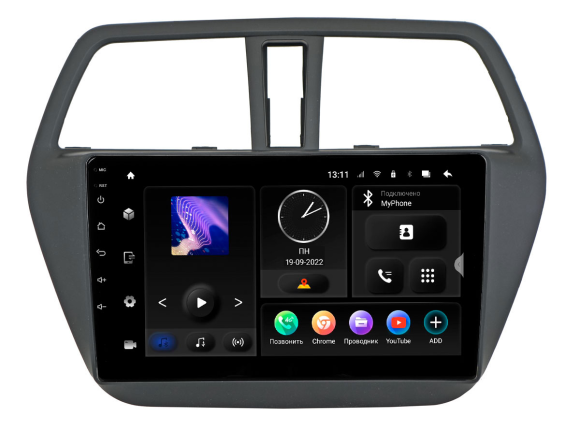 Incar TMX-0702-3 | 9" магнитола Suzuki SX4 2013+ (Android 10 / 1280х720 / Wi-Fi / 4G(LTE) / BT/ DSP / 3+32Gb)
