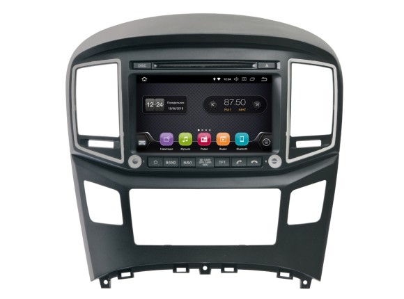 Штатная магнитола Incar TSA-2433 для Hyundai H1 16+ (Android 9.0)