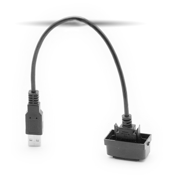 USB разъем в штатную заглушку MITSUBISHI (1 порт) (Carav 17-007)