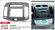 Carav 11-065 | 2DIN переходная рамка Hyundai Elantra (HD), Avante (HD) 2006-2010 (руль слева)