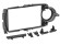 Incar RTY-FC198 | 9" переходная рамка Toyota Yaris (XP130) 2011-2014 (правый/левый руль)