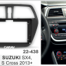 Carav 22-438 | 9&quot; переходная рамка Suzuki SX4 S-Cross 2013-2022