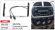Carav 11-712 | боковые вставки со встроенным USB + AUX для Toyota