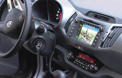 Автомагнитола КИА Спортейдж-3 2010+ Штатная магнитола KIA Sportage-3 2010+ INTRO CHR-1891 SP