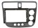 Incar RHO-FC309 | 9" переходная рамка Honda Civic 2000-2006 (правый руль)