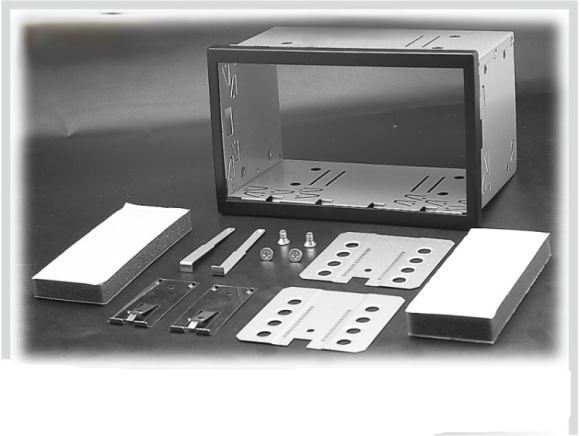Carav 14-004 | Универсальная корзина для крепления 2DIN магнитолы (180 x 113 mm)