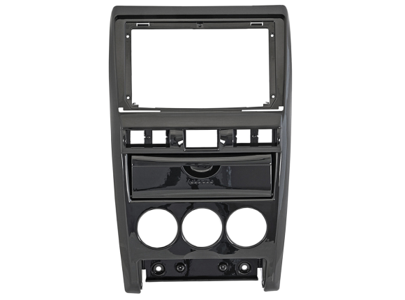 Incar RLA-FC1087 | 9" переходная рамка для LADA Priora 2010-2014 BLACK royal (тип6 карман с крышкой)
