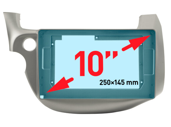 Incar RHO-FC299 | 10.1" переходная рамка Honda Fit 2007-2014 (clima) лев. руль Incar RHO-FC299 | 10.1" переходная рамка Honda Fit 2007-2014 (clima) лев. руль