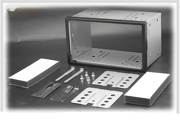 Carav 14-003 | Универсальная корзина для крепления 2DIN магнитолы (180 x 103 mm)