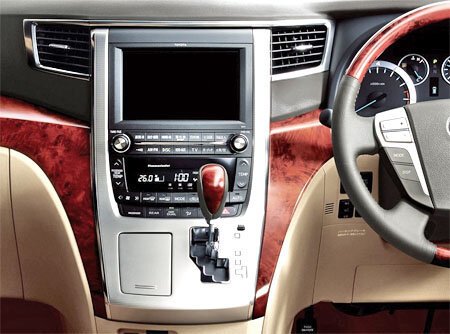 Incar RTY-FC743 | 10.1" переходная рамка Toyota Alphard 2008-2014 пр/руль (тип1 Консоль)
