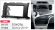 Carav 11-202 | 2DIN переходная рамка Toyota Sienna 2010-2014 