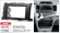 Carav 11-202 | 2DIN переходная рамка Toyota Sienna 2010-2014