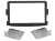 Incar RFR-N16S | 2DIN переходная рамка Nissan Terrano 14-22, Renault Duster 15-21, Kaptur 16-22, Logan 18-22, Sandero 13-22