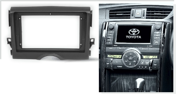 Carav 22-168 | 9" переходная рамка Toyota Mark X 2004-2009 Carav 22-168 | 9" переходная рамка Toyota Mark X 2004-2009