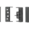 Incar RAU6-D04 | 1DIN боковые вставки Audi A6 1997-2004