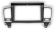 Carav 22-751 | 9" переходная рамка MERCEDES-BENZ M-klasse (W166) 2011-2015