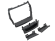 Incar RHY-FC1072 | 9" переходная рамка для HYUNDAI Santa Fe 2012-2016, 9" (тип2 кронштейн в компл)