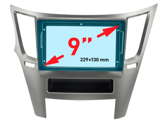 Incar RSU-FC499 | 9" переходная рамка Subaru Outback, Legacy 2009-2014 Incar RSU-FC499 | 9" переходная рамка Subaru Outback, Legacy 2009-2014