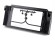 Incar RBW-FC213 | 9" переходная рамка BMW 5 (E39) 1995-2004, X5 (E53) 1999-2006