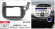 Carav 22-220 | 10.1" переходная рамка Honda Fit 2007-2014, Jazz 2008-2014 (с рулем справа)