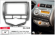 Carav 22-385 | 9" переходная рамка Honda Fit, Jazz 2002-2008 (руль слева, c климат-контролем)