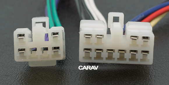 Carav 12-122 | ISO-переходник TOYOTA 1984+ / LEXUS 1991+ / DAIHATSU 1985+ (выборочн. модели) Carav 12-122 | ISO-переходник TOYOTA 1984+ / LEXUS 1991+ / DAIHATSU 1985+ (выборочн. модели)