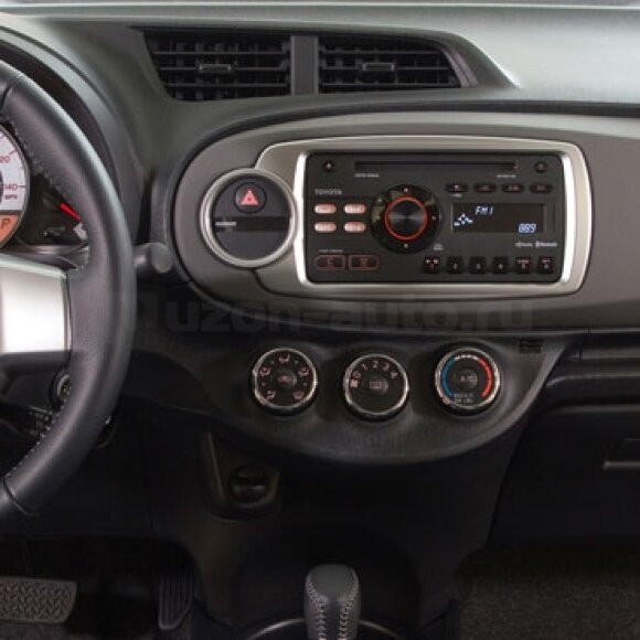 Incar RTY-N44 | 2DIN переходная рамка Toyota Yaris III 2010-2017 Incar RTY-N44 | 2DIN переходная рамка Toyota Yaris III 2010-2017