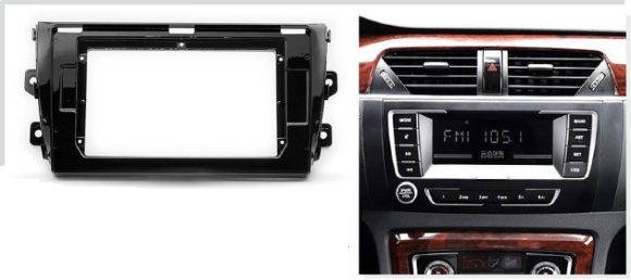 Carav 22-720 | 10.1" переходная рамка Zotye T600 2013+ Carav 22-720 | 10.1" переходная рамка Zotye T600 2013+