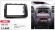 Carav 11-490 | 2DIN переходная рамка KIA Cerato, Forte 2013+, K3 2012+