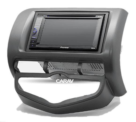 Carav 11-385 | 2DIN переходная рамка HONDA Fit, Jazz 2001-2008 (с климат-контролем / руль слева) Carav 11-385 | 2DIN переходная рамка HONDA Fit, Jazz 2001-2008 (с климат-контролем / руль слева)