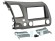 Incar 95-7871A | 2DIN переходная рамка Honda Civic 2005-2011 (темно-серая)