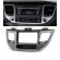 Carav 11-613 | 2DIN переходная рамка Hyundai Tucson 2015-2018 (руль слева / с карманом)