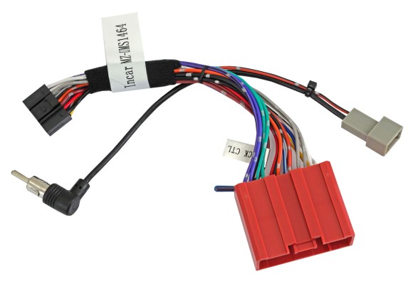 Incar MZ-UMS1464 | разъем 16-pin Mazda 2001+ выборочные модели (Питание + Динамики + Антенна)