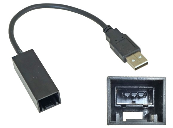USB-переходник Incar USB TY-FC103 для TOYOTA, MITSUBISHI для подключения магнитолы Incar к штатному разъему USB