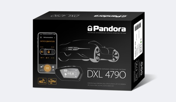 Pandora DXL 4790 автосигнализация с автозапуском GSM/GPS/ГЛОНАСС