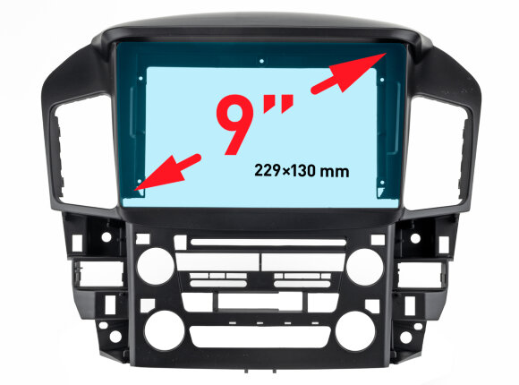 Incar RTY-FC570 | 9" переходная рамка Lexus RX-300 1997-2003, Toyota Harrier 1997-2003 Incar RTY-FC570 | 9" переходная рамка Lexus RX-300 1997-2003, Toyota Harrier 1997-2003