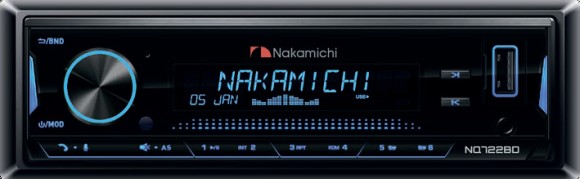 Nakamichi NQ722BD магнитола 1 DIN