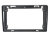 Incar RFR-FC675 | 9" переходная рамка Citroen Berlingo 2008+, Peugeot Partner 2008-2012