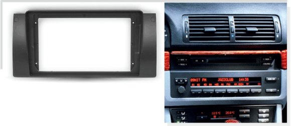 Carav 22-041 | 9" переходная рамка BMW 5-Series (E39) 1995-2004, X5 (E53) 1999-2006 Carav 22-041 | 9" переходная рамка BMW 5-Series (E39) 1995-2004, X5 (E53) 1999-2006