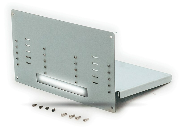 Carav 22-1300 | Универсальные металлические крепления заднего радиатора 9" / 10" магнитол для нестандартной установки
