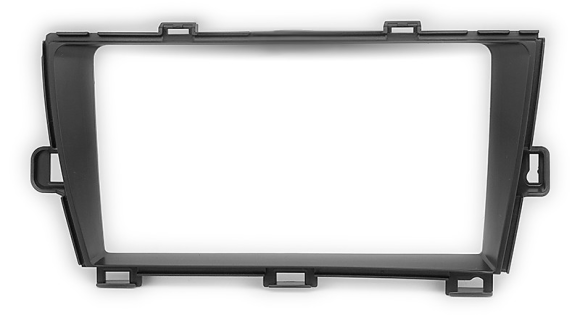 Carav 22-111 | 9" переходная рамка Toyota Prius (ZVW30/35) 2009-2015 (руль слева, черный)