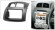 Carav 11-270 | 2DIN переходная рамка Toyota Passo 2004-2010, DAIHATSU Boon 2004-2010, Sirion 2005-2007, Subaru Justy 2007-2011, PERODUA MyVi (I)