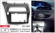 Carav 22-1187 | 9" переходная рамка Honda Civic Hatchback 2006-2011 (руль слева)