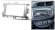 Carav 11-170 | 2DIN переходная рамка Toyota Yaris (XP130) 2010-2017 (универсальная - руль слева/справа)