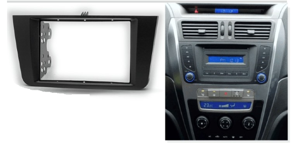 Carav 11-589 | 2DIN переходная рамка GEELY Emgrand X7 2011-2016 Carav 11-589 | 2DIN переходная рамка GEELY Emgrand X7 2011-2016