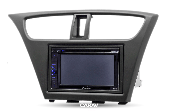 Carav 11-267 | 2DIN переходная рамка Honda Civic Hatchback 2011-2015 (руль слева) Carav 11-267 | 2DIN переходная рамка Honda Civic Hatchback 2011-2015 (руль слева)