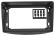 Incar RMS-FC667 | 9" переходная рамка MITSUBISHI Grandis 2003-2009 (Manual AC) (тип1, Накладка)
